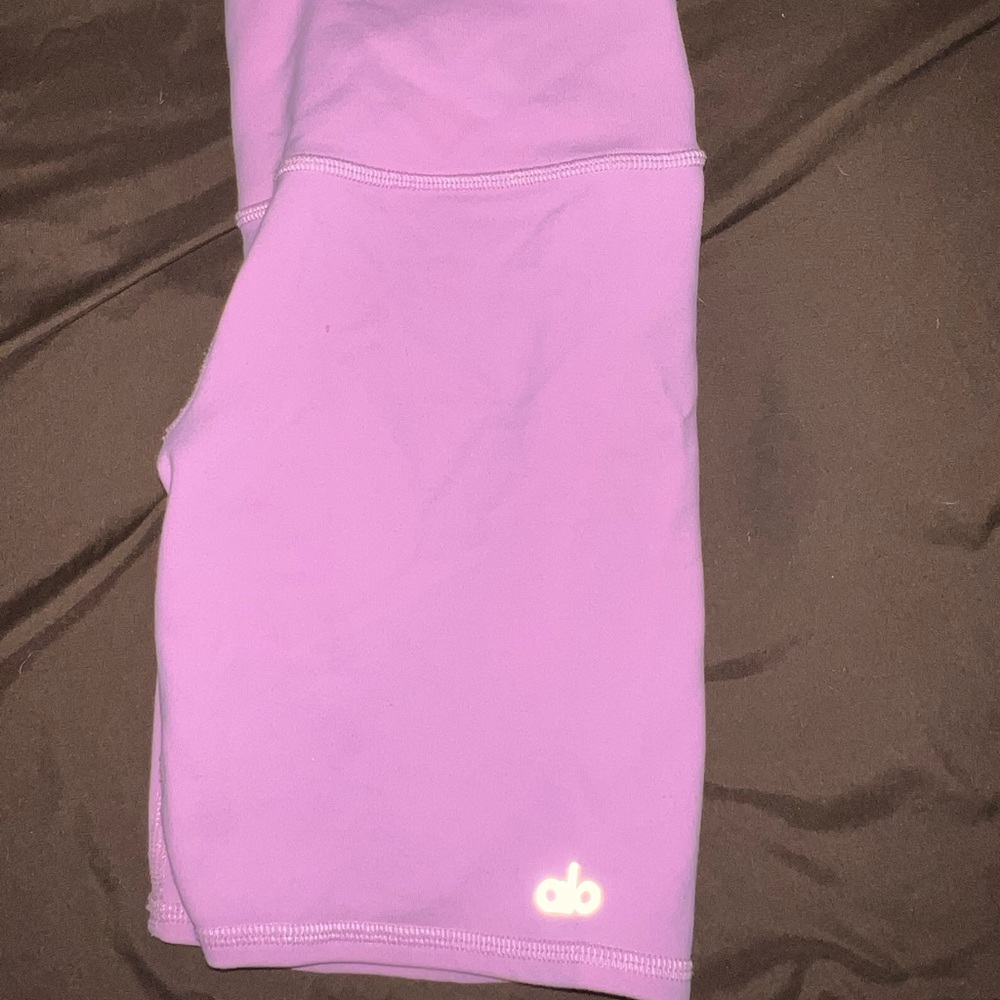 BUBBLEGUM PINK ALO Biker short